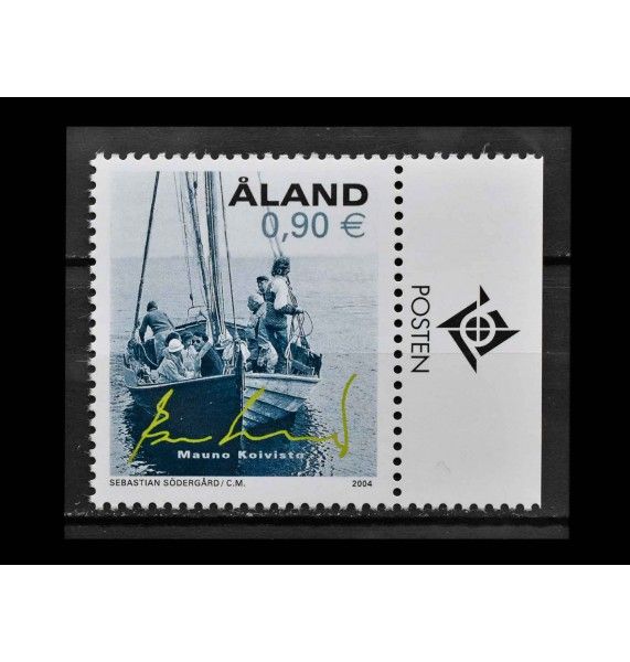 Аландские острова 2004 г. "Мои Аланды: Лодка" (купон)