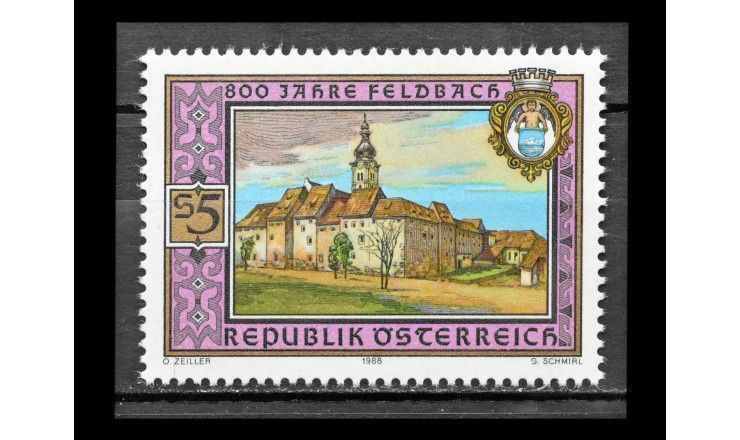 Австрия 1988 г. "800 лет Фельдбаху"