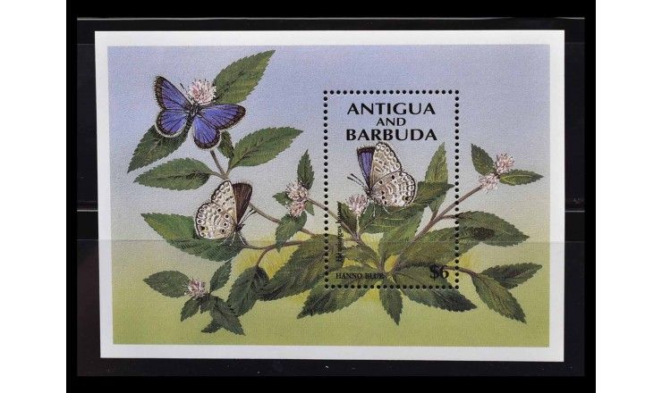 Антигуа и Барбуда 1994 г. "Бабочки" 