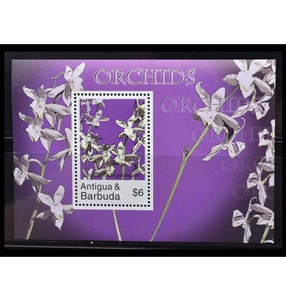 Антигуа и Барбуда 2007 г. "Орхидеи" 