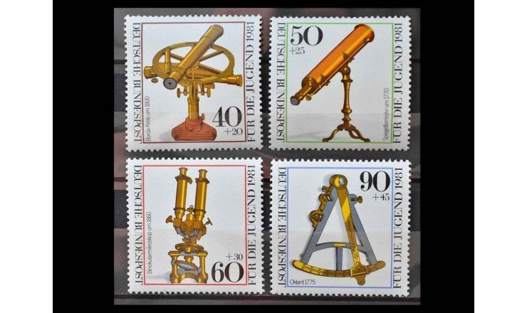 ФРГ 1981 г. "Год оптических инструментов"