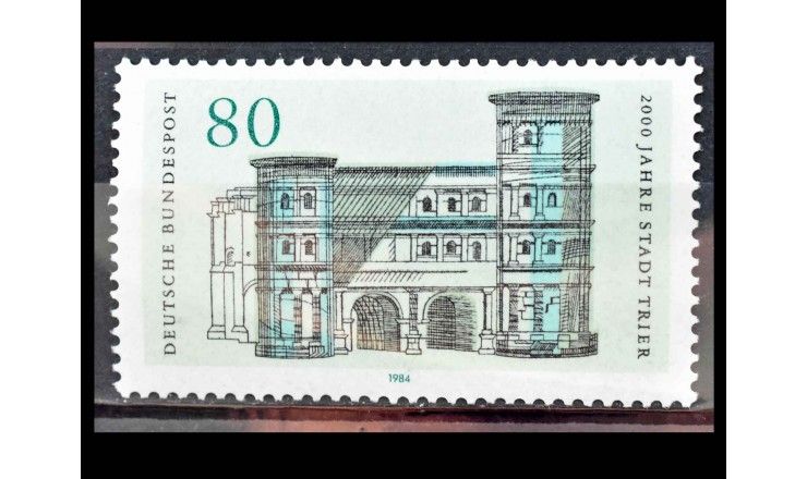 ФРГ 1984 г. "2000 лет городу Триру: Порта Нигра"