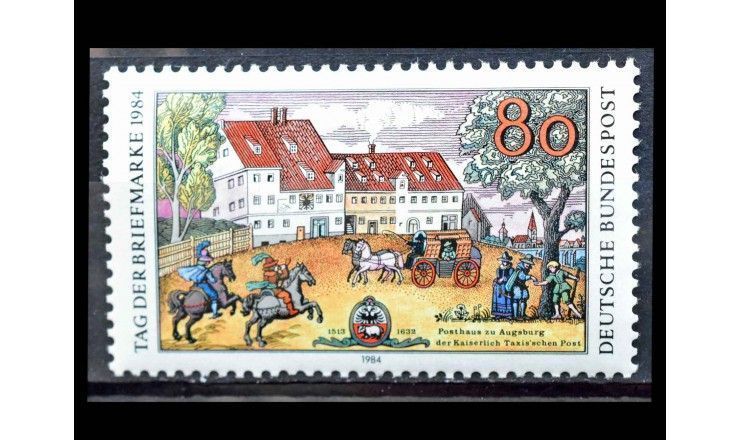 ФРГ 1984 г. "День почтовой марки"