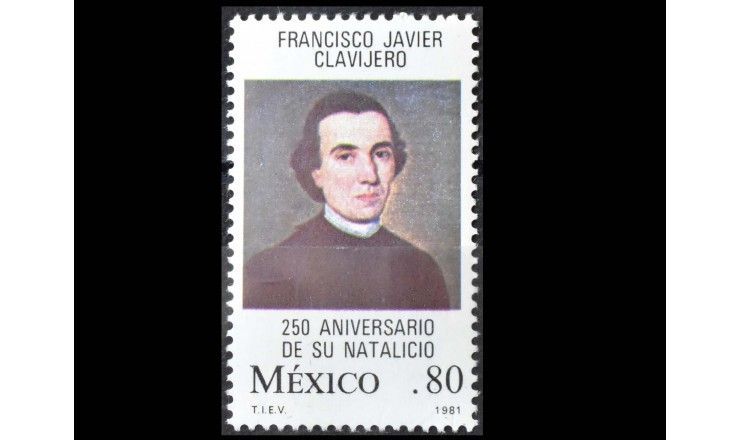 Мексика 1981 г. "250 лет со дня рождения Франсиско Хавьера Клавихеро"