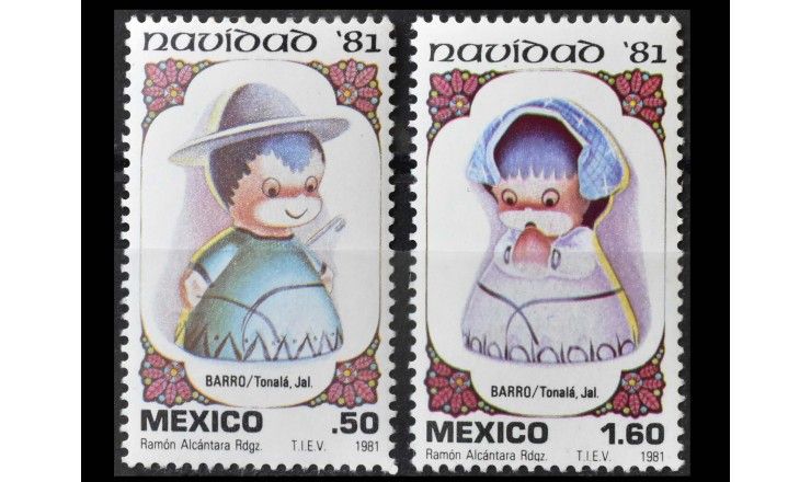 Мексика 1981 г. "Рождество"