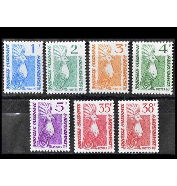 Новая Каледония 1985 г. "Стандартные марки: Кагу"