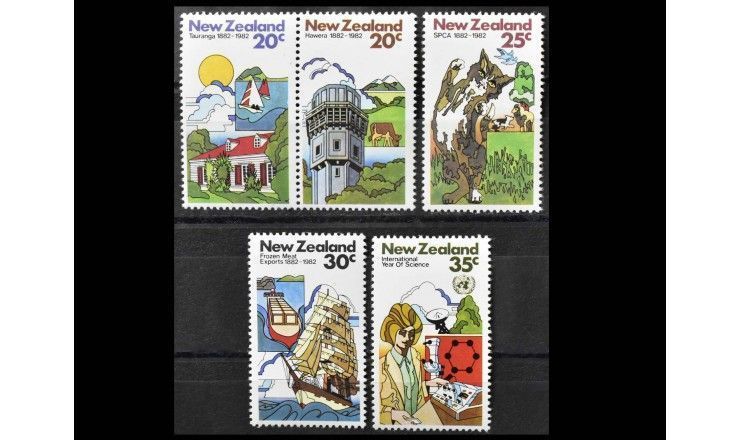Новая Зеландия 1982 г. "Юбилеи и события"