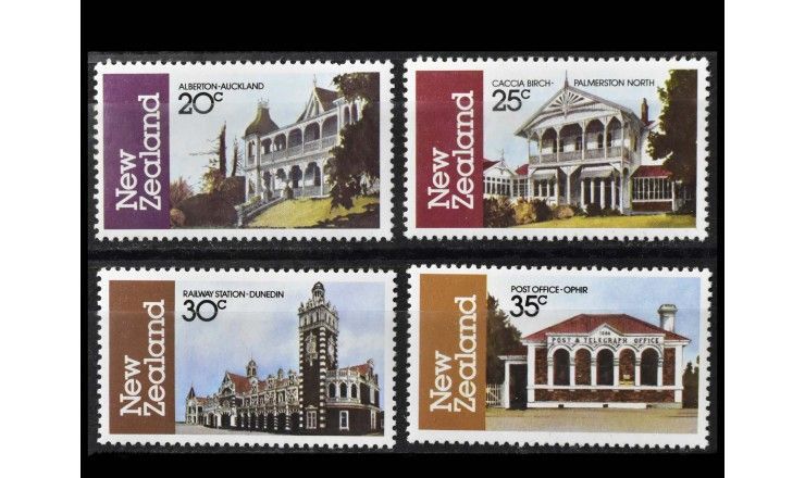 Новая Зеландия 1982 г. "Новозеландская архитектура"