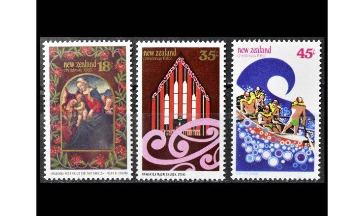 Новая Зеландия 1982 г. "Рождество"