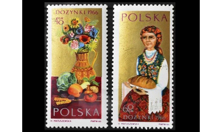 Польша 1966 г. "Праздник урожая"