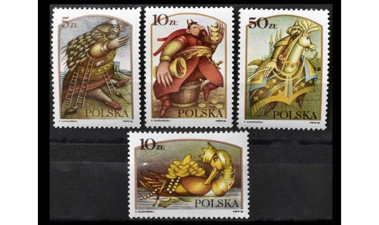 Польша 1986 г. "Польские саги"