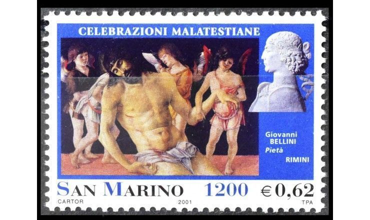 Сан-Марино 2001 г. "Празднование Малатесты"
