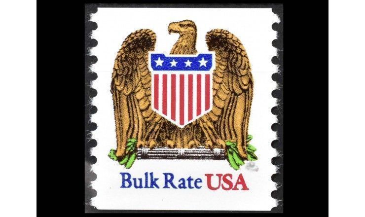 США 1991 г. "Стандартные марки для массовых отправлений: Гербовый орел"