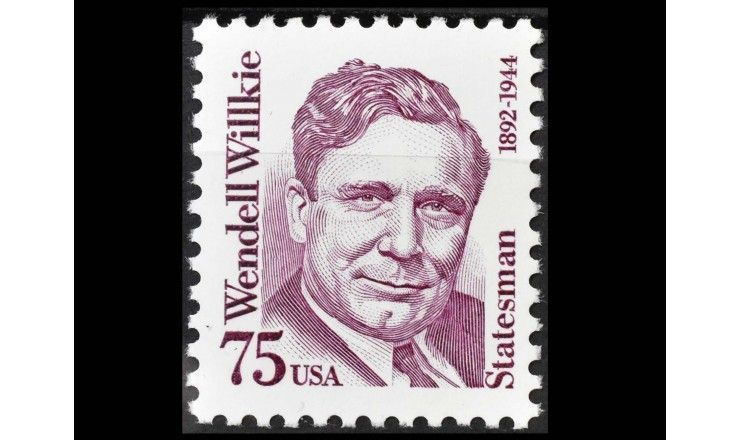 США 1992 г. "Стандартные марки: Американские личности" 