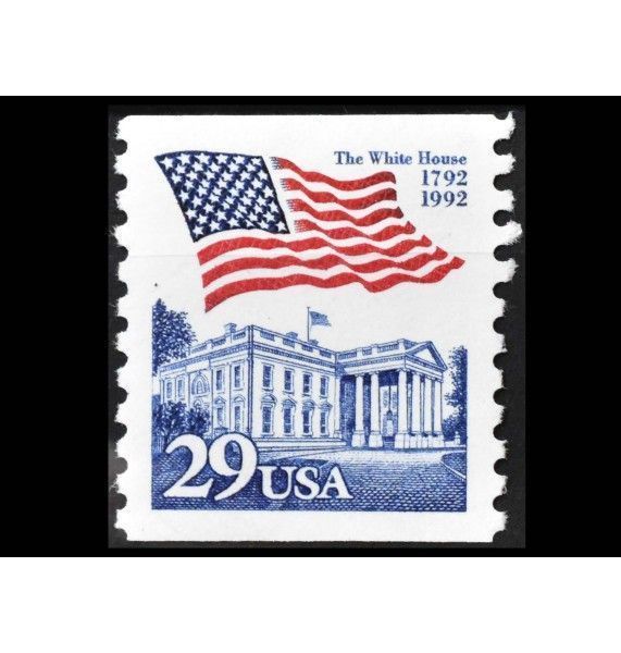 США 1992 г. "Стандартные марки: Флаги"