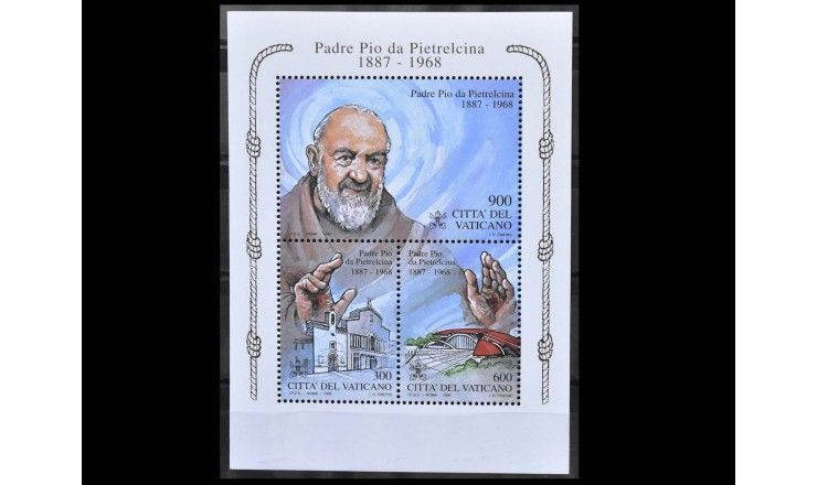 Ватикан 1999 г. "Беатификация Отца Пио"