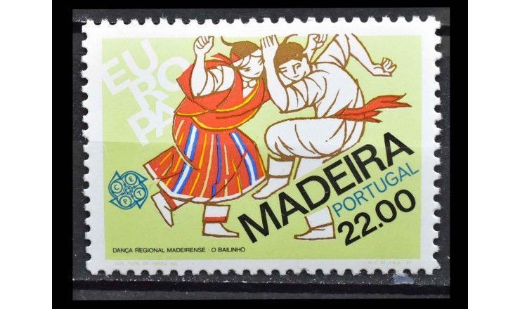 Мадейра 1981 г. "Европа: Фольклор"