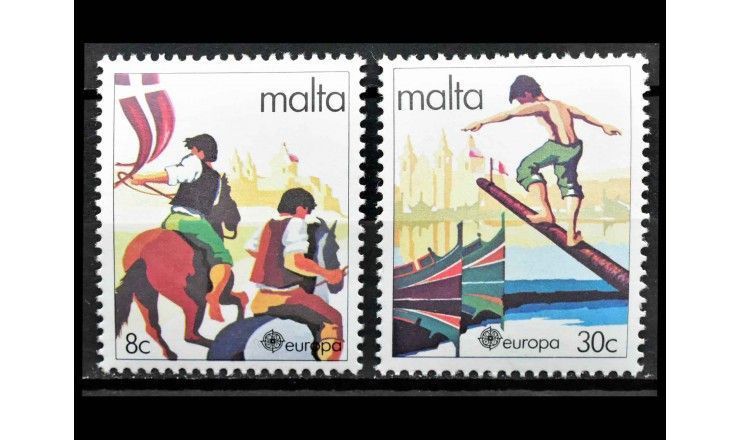 Мальта 1981 г. "Европа: Фольклор"