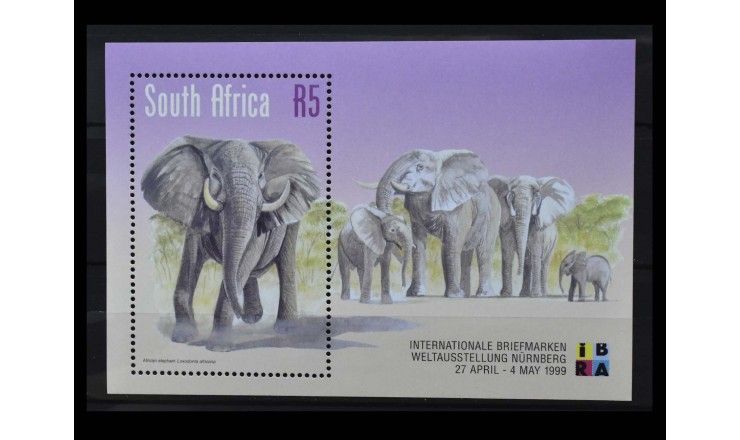 ЮАР 1999 г. "Международная выставка марок IBRA'99, Нюрнберг"