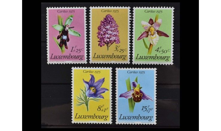 Люксембург 1975 г. "Каритас: Охраняемые растения"