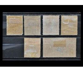 Алжир 1924/1925 г. "Стандартные марки" (надпечатка, дефект)