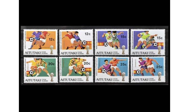 Аитутаки 1981 г. "Чемпионат мира по футболу 1982, Испания"