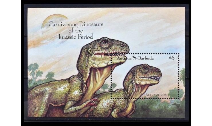 Антигуа и Барбуда 1992 г. "Доисторические животные"