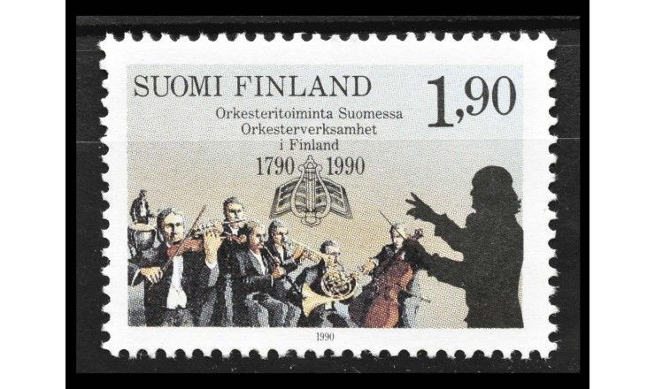 Финляндия 1990 г. "200 лет традициям оркестрового исполнительства в Финляндии"