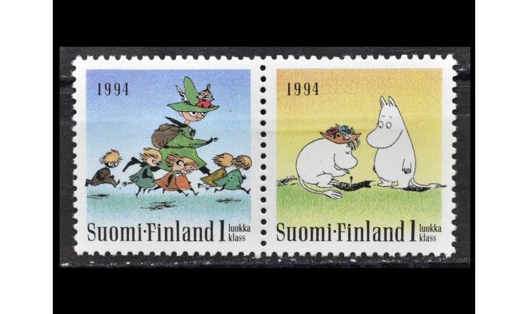 Финляндия 1994 г. "Муми-тролль"