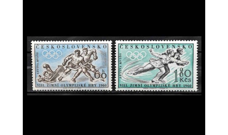 Чехословакия 1960 г. "Зимние Олимпийские игры, Скво-Вэлли"