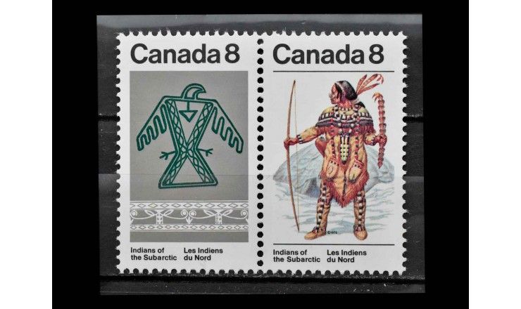 Канада 1975 г. "Индейцы: Ремесла и образ жизни"