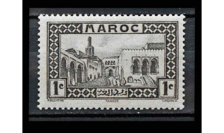 Марокко 1933 г. "Стандартные марки: Пейзажи и здания"