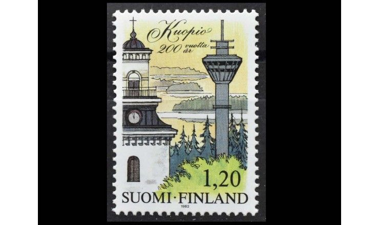 Финляндия 1982 г. "200 лет городу Куопио"