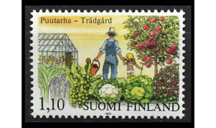 Финляндия 1982 г. "Садоводство"