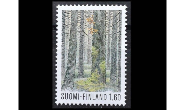Финляндия 1982 г. "Стандартная марка: Финский национальный парк"