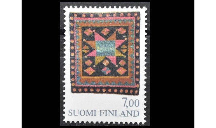 Финляндия 1982 г. "Стандартная марка: Народное искусство"