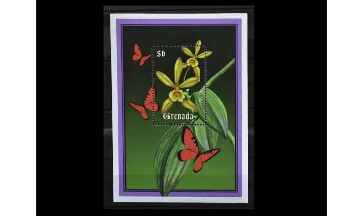 Гренада 2000 г. "Орхидеи" 