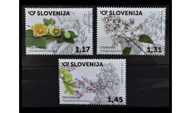 Словения 2020 г. "Флора-Парк цветущих деревьев"