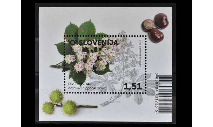 Словения 2020 г. "Флора-Парк цветущих деревьев" 
