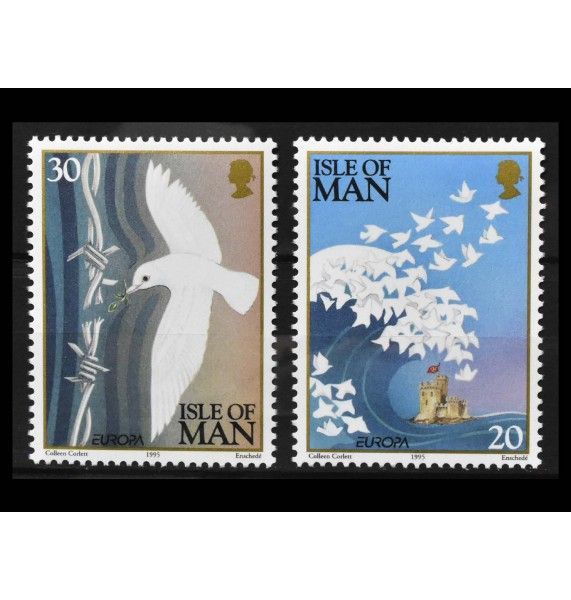 Остров Мэн 1995 г. "Европа: Мир и свобода" Остров Мэн 1995 г. "Европа: Мир и свобода"
