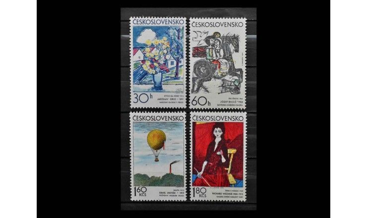 Чехословакия 1973 г. "Чешская и словацкая графика"