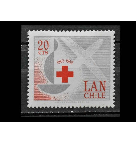 Чили 1963 г. "100 лет Красному Кресту"
