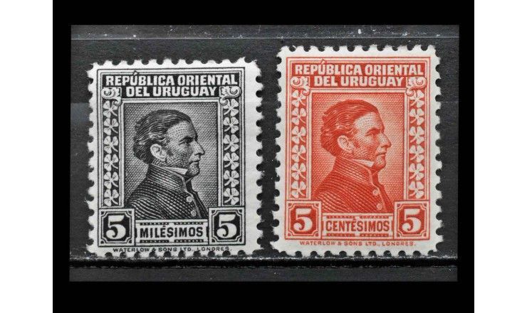 Уругвай 1928 г. "Стандартные марки: Генерал Хосе Артигас"