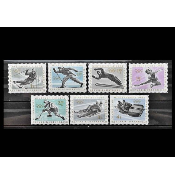 Австрия 1963 г. "Зимние Олимпийские игры 1964 года, Инсбрук"