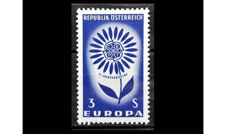 Австрия 1964 г. "Эмблема СЕПТ"