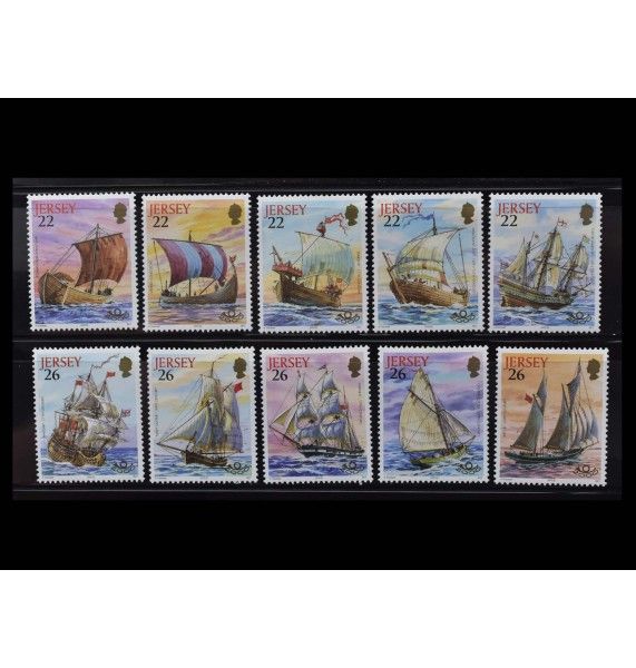 Джерси 2000 г. "Морское наследие: Корабли"