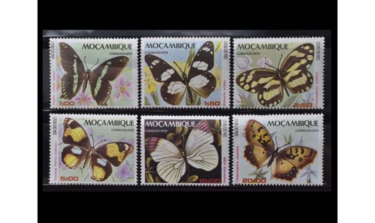 Мозамбик 1979 г. "День почтовой марки: Бабочки"