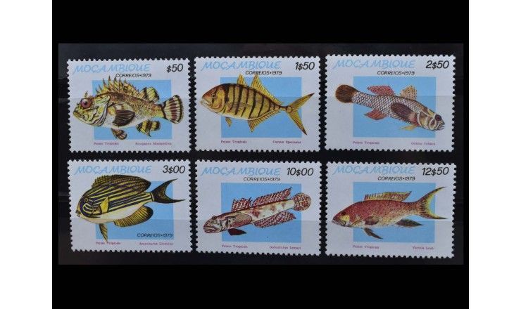 Мозамбик 1979 г. "Тропические рыбы"