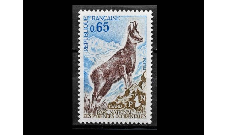 Франция 1971 г. "Пиренейская серна"