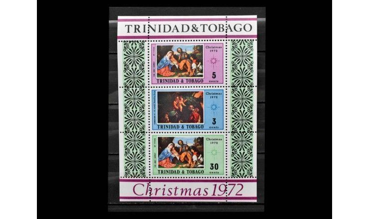 Тринидад и Тобаго 1972 г. "Рождество: Картины"